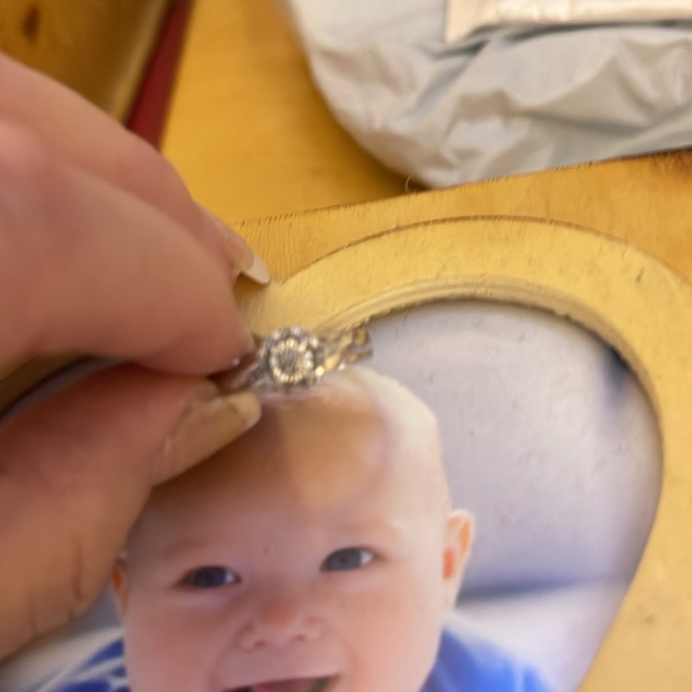 SS925 Diamond Ring - Picture 2 of 8